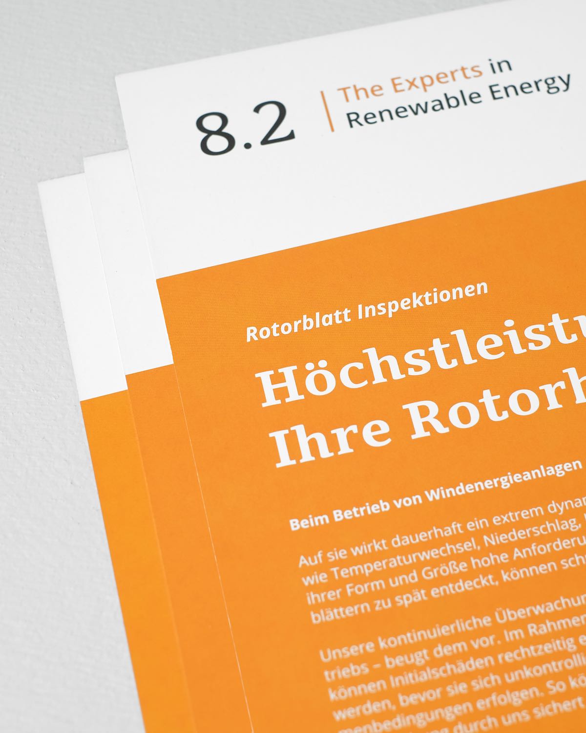 8.2 Rotorblatt Inspektionen