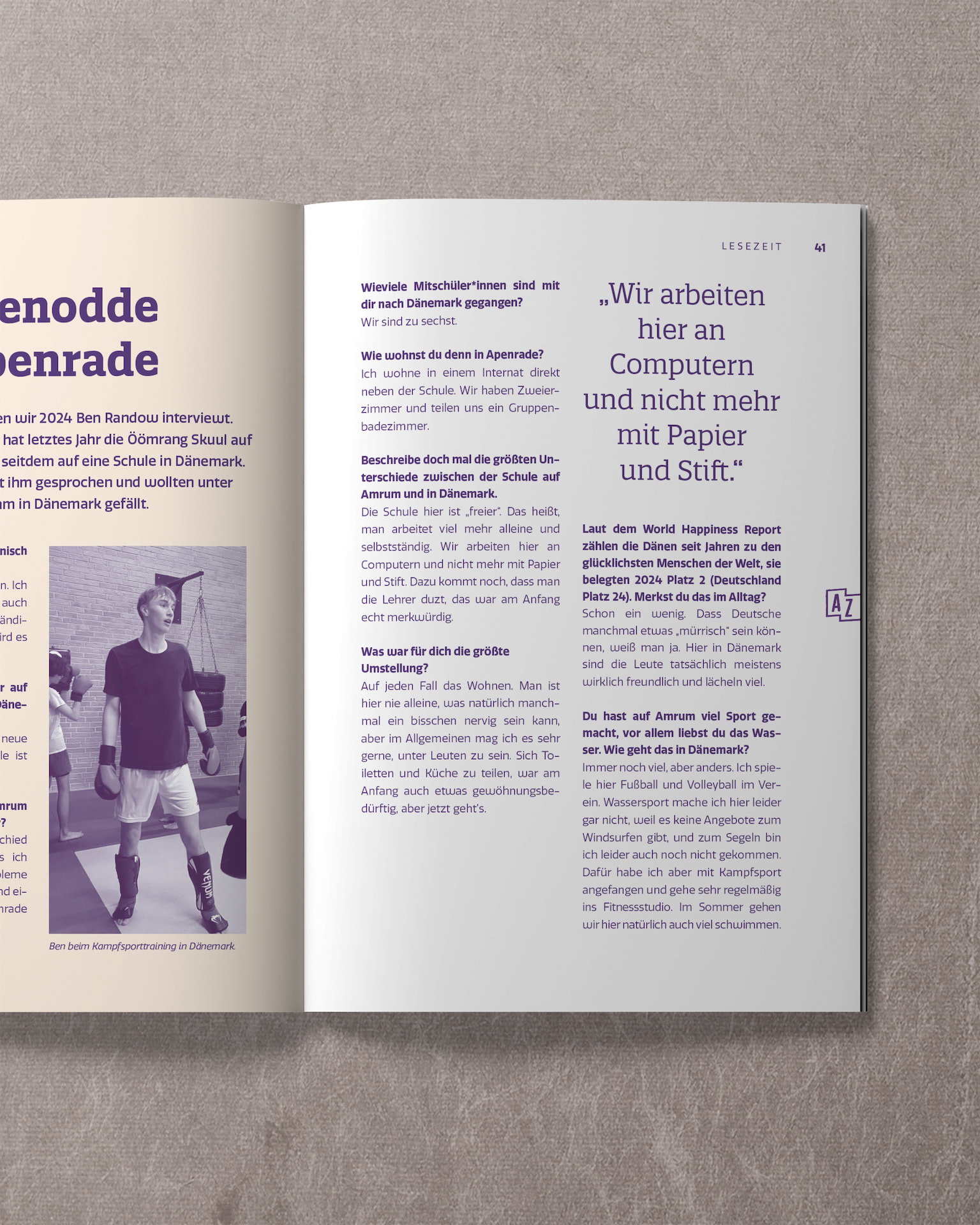 AMRUMZEIT Interview &bdquo;Steenodde &ndash; Apenrade&ldquo;