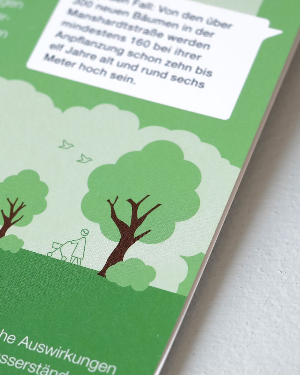 Hochbahn Hamburg Flyer Detail