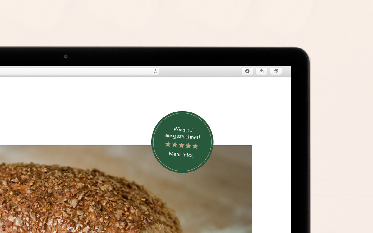 Landbäcker Föhr Website Detail