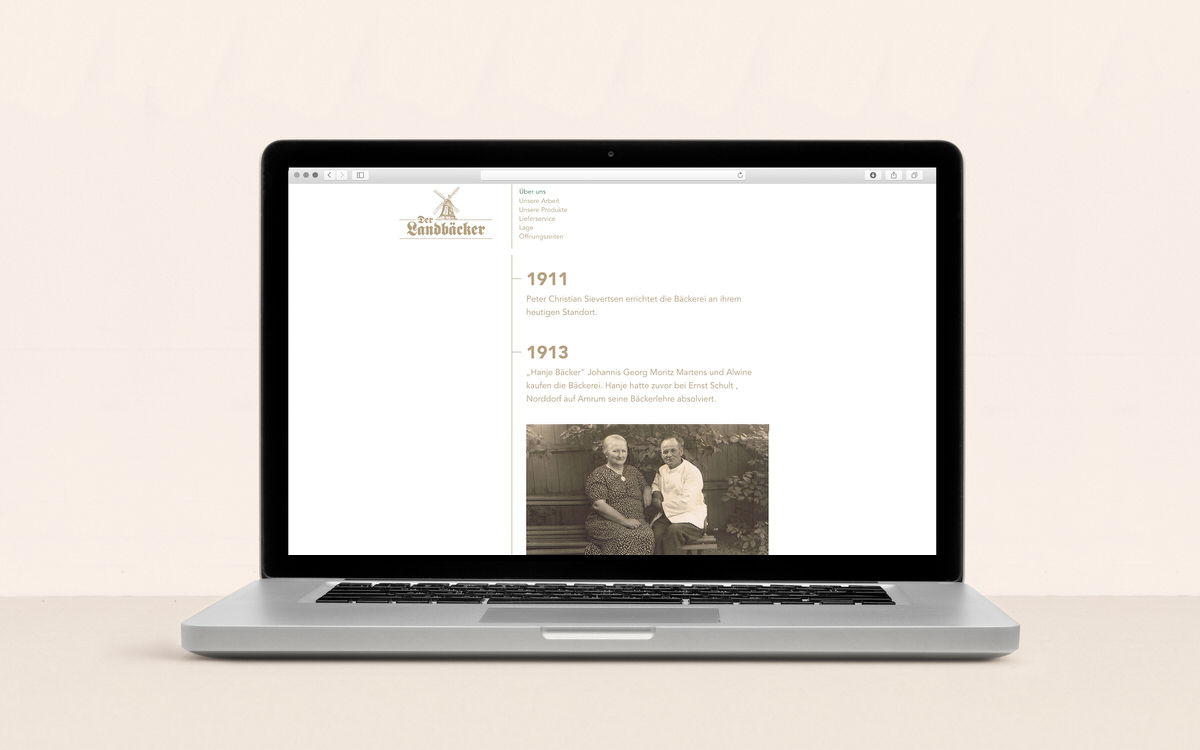 Landbäcker Föhr Website Über uns