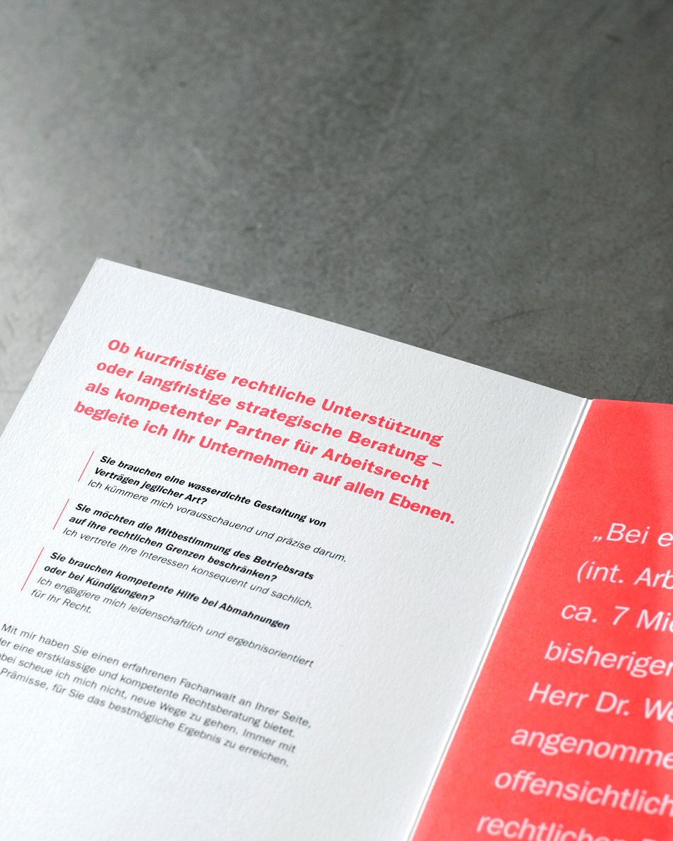Dr. Daniel Weigert Corporate Design