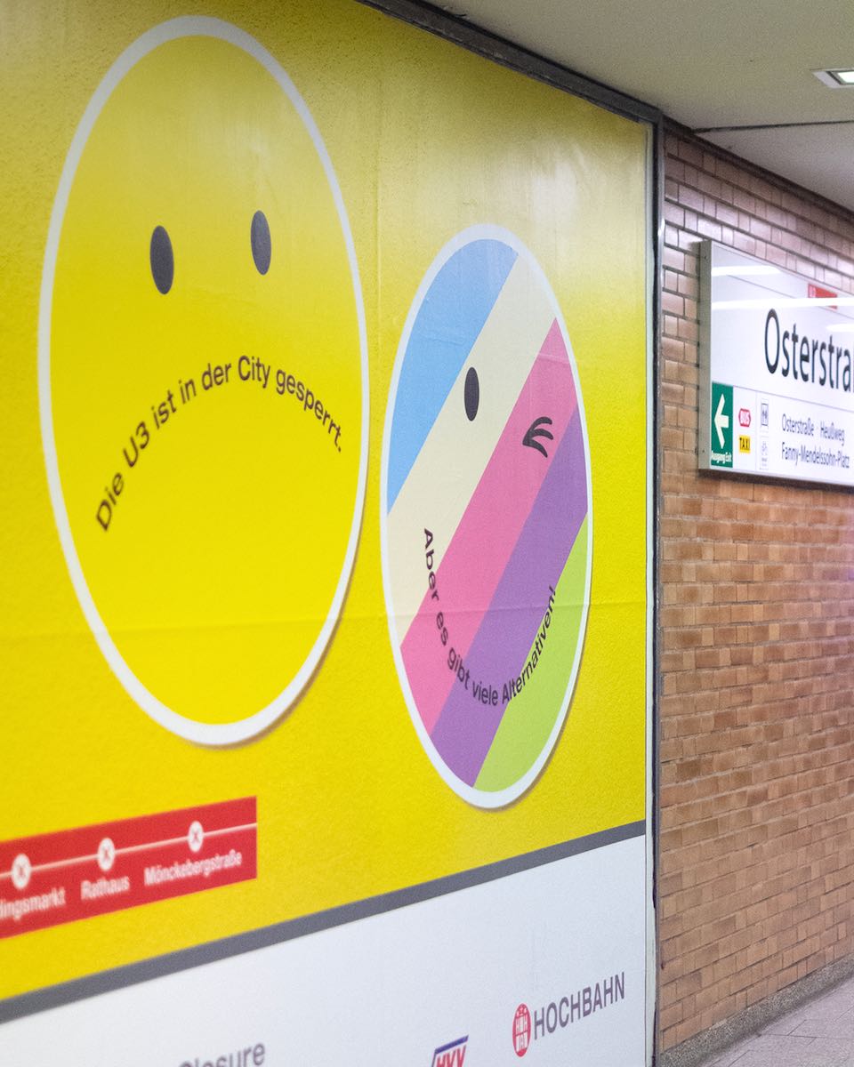 Hamburger Hochbahn AG Entwicklung eines Keyvisuals